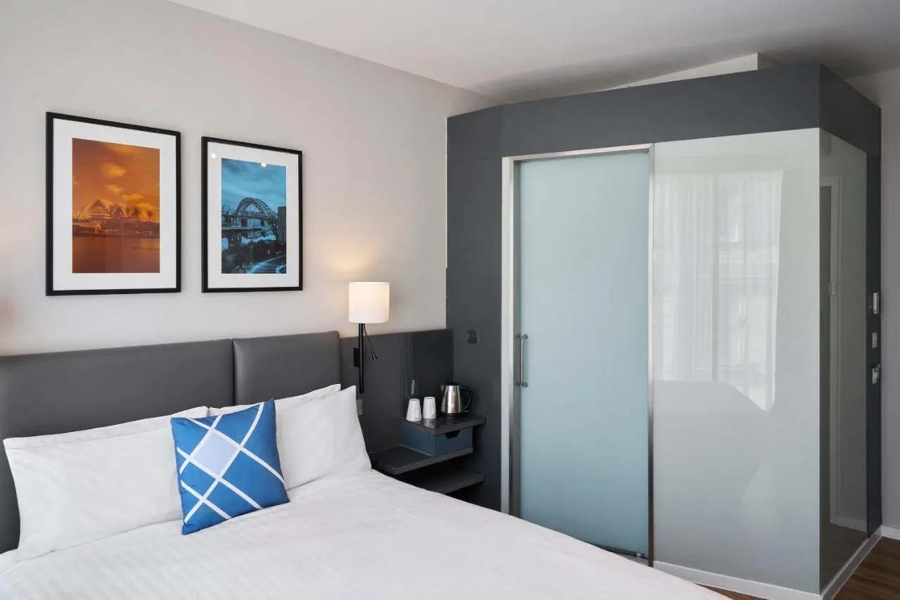 Family Room with One Double Bed and Two Bunk Beds