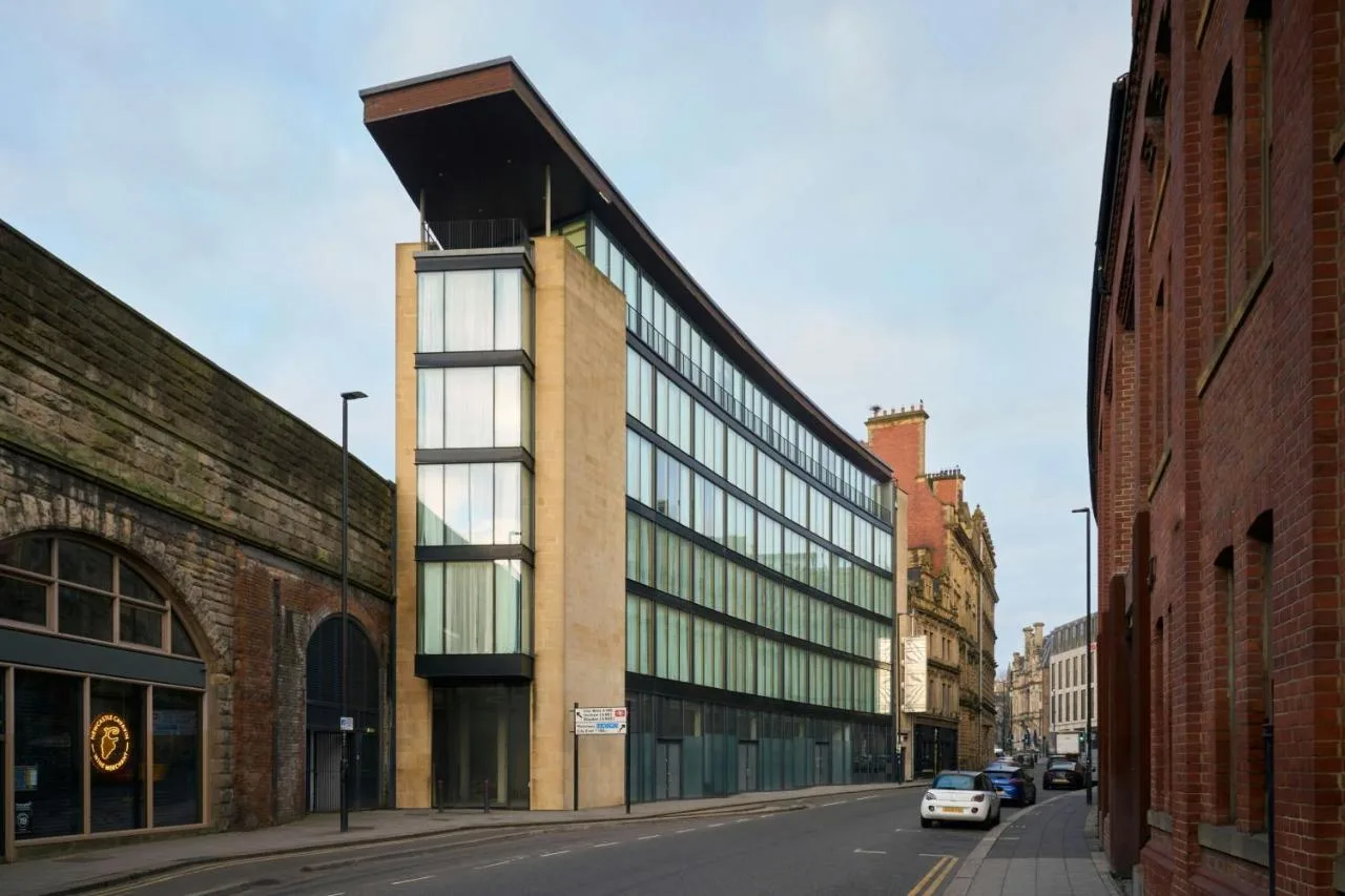Exterior of the hotel building on Westgate Road, Newcastle